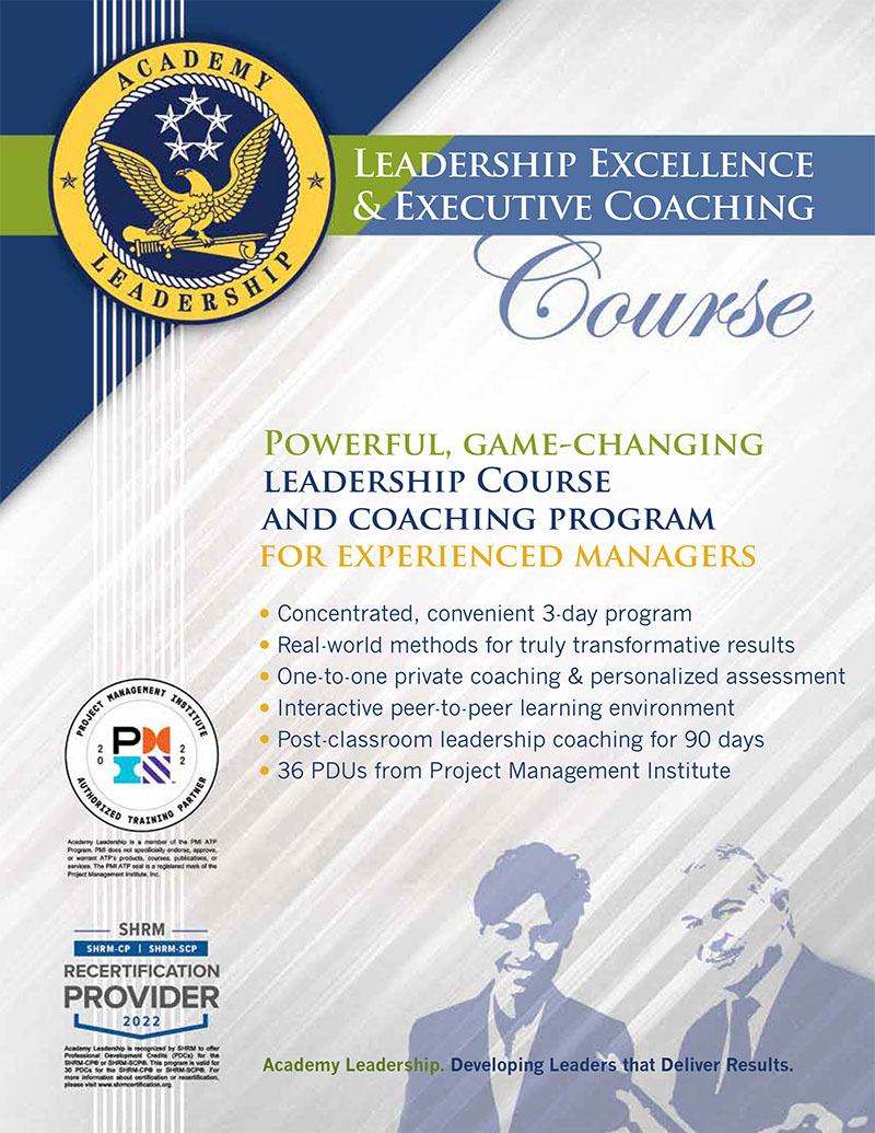 Download Leadership Excellence Course Brochure